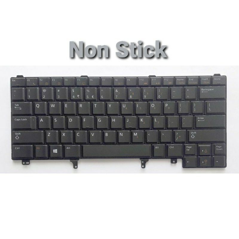 KEYBOARD DELL Latitude E5239, E5320, E5420, E6230, E6320, E6420 BLACK, STICK