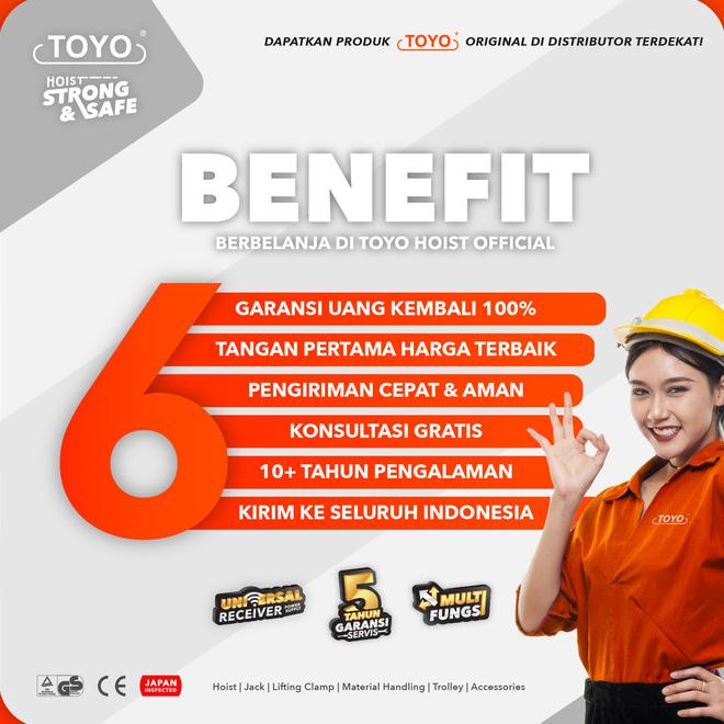 Chain Block / Takel 1 Ton X 15 Meter Toyo