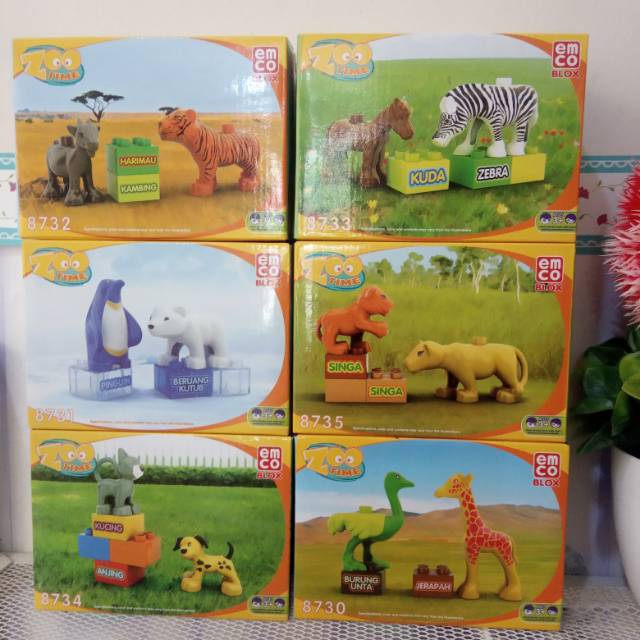 LEGO MERK EMCO BLOX ZOO TIME (SO)