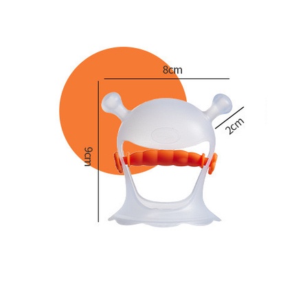 [1KG 43PCS] Babyland Teether Gelang Tangan Bayi Gigitan Silikon Bayi Bentuk Siput