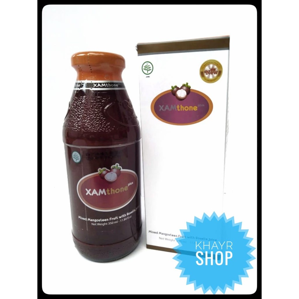Xamthone Plus Xamthon Juice Ekstrak Kulit Manggis Original Obat Herbal Shopee Indonesia