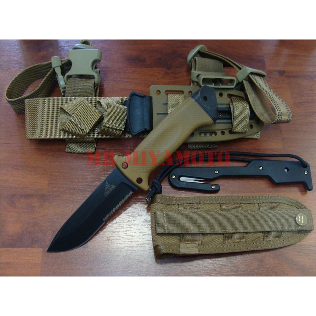 Gerber BG Bear Grylls Drop Leg LMF II P1351 For Outdoor, Adventure, Survival And Tactical