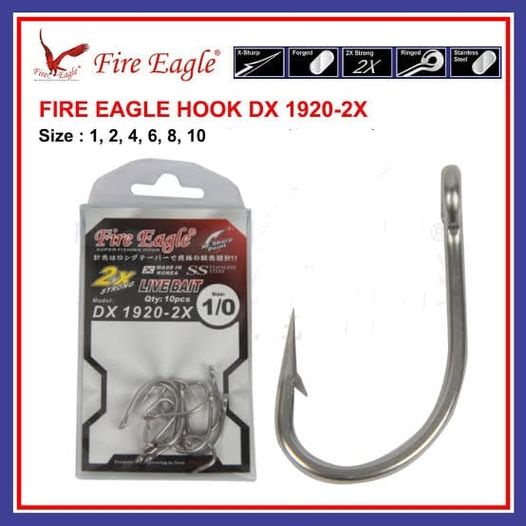 MATA KAIL FIRE EAGLE LIVE BAIT 1920 - 2X (STAINLESS STEEL)