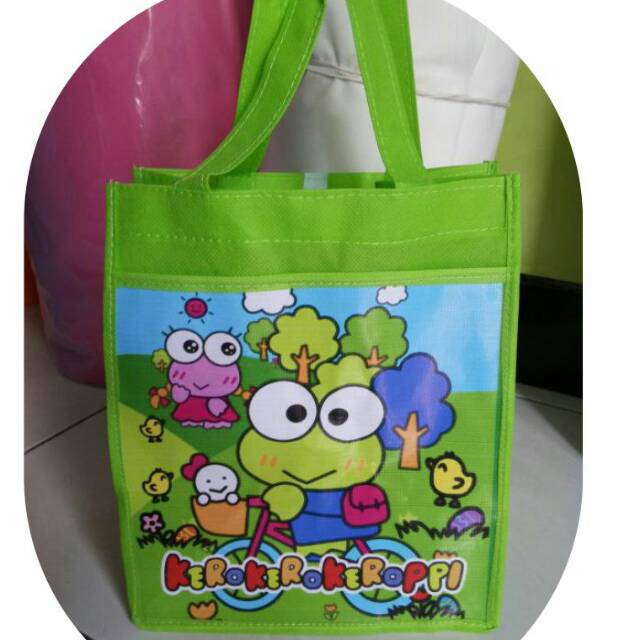 TAS BINGKISAN SNACK UNTUK ULTAH ANAK KARAKTER GAMBAR KARTUN | TAS KADO | GOODIE BAG | SOUVENIR | K26