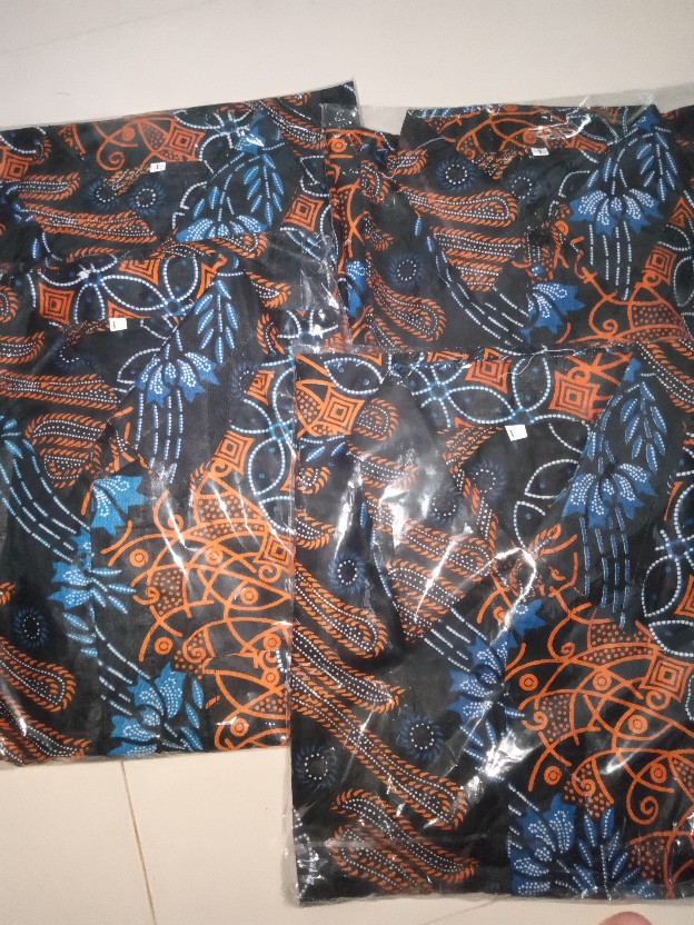 Baju Batik Pria Abadi Batik Kemeja Batik Pria Lengan Pendek Terviral Di Shopee