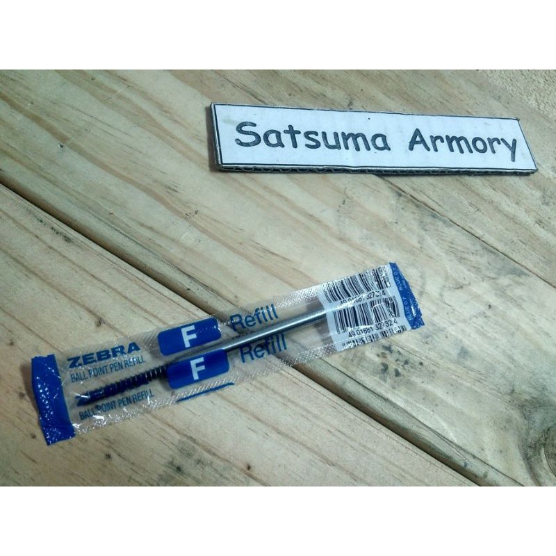 

Zebra F-Refill Blue Ballpoint Pen F Refill Biru