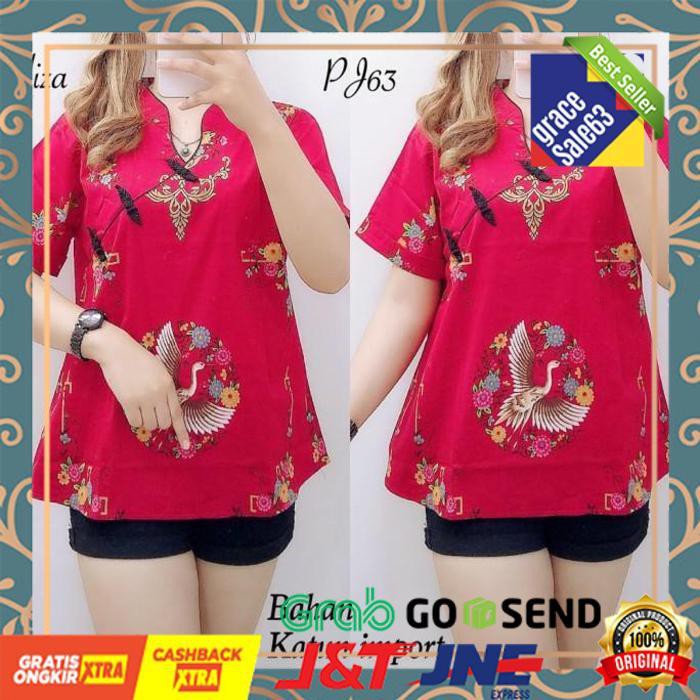 Baju Atasan Wanita Import Imlek - Eliza