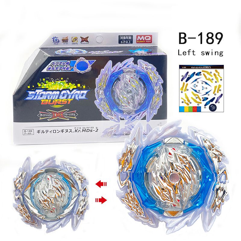 Beyblade Burst B189 Guilty Longinus Kr Metal Destroy-2 Ruler Wired Launcher