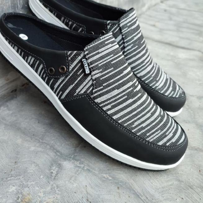 Paling Bagus|SQ16|Selop bustong kain sintesis tersedia size 44 . sepatu casual slip on pria