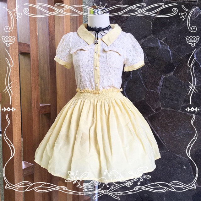 DRESS BRUKAT/BAJU KAWAII//DRESS LUCU/DRESS KOREA/BAJU KOREA