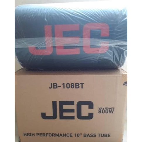 Aksesoris Mobil Basstube JEC JB-108BT 10 inch Subwoofer aktif JEC JB-