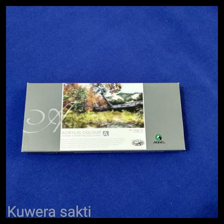 

DISKON CAT ACRYLIC MARIES 12 WARNA 12 ML (1 PACK) PERALATAN MELUKIS TERMURAH DAN TERBARU