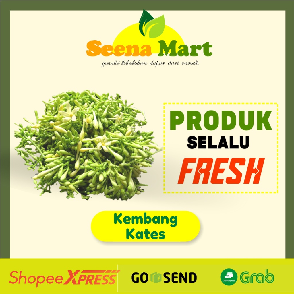 

Kembang Kates Bunga Pepaya Kembang Pepaya Lauk Mentah Sayur Segar