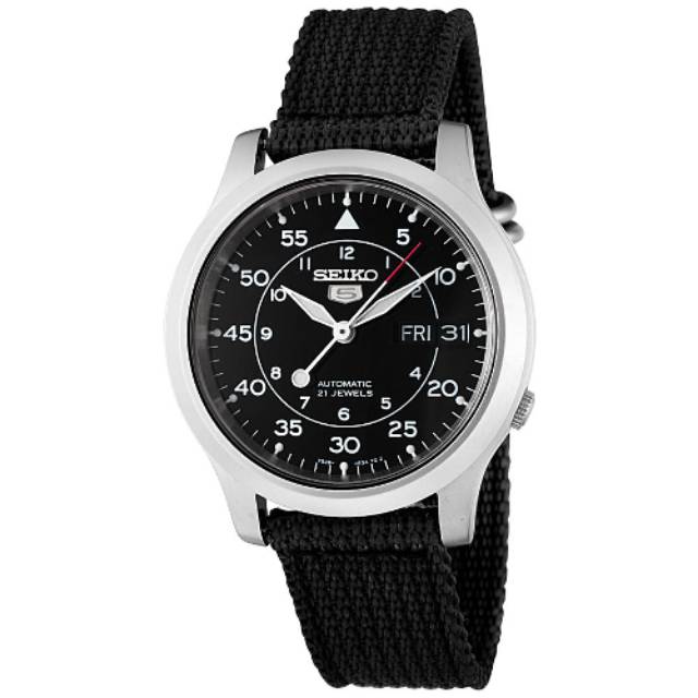 Jam Tangan Seiko 5 Automatic SNK809 SNK809K2 Original Bergaransi Resmi 1 Tahun