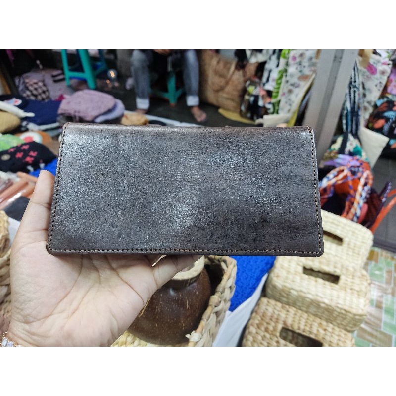 DOMPET KULIT PANJANG UNISEX / DOMPET KULIT PRIA / DOMPET KULIT WANITA / DOMPET KARTU / DOMPET KULIT 