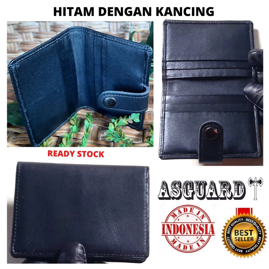 ASGUARD CARD WALLET LEATHER WLT01 Dompet Kartu Kulit Asli LUX 101116