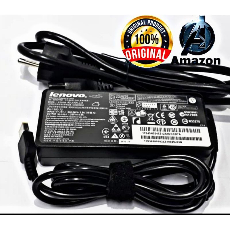 Adaptor LENOVO Original Thinkpad X1 20v-4.5a Carbon Ori #Charger Laptop #Aksesoris Laptop #Baterai