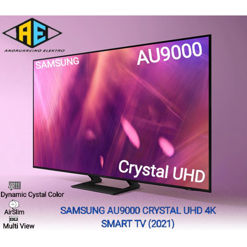 SAMSUNG 50AU9000 CRYSTAL 4K UHD SMART TV 50 INCH UA50AU9000