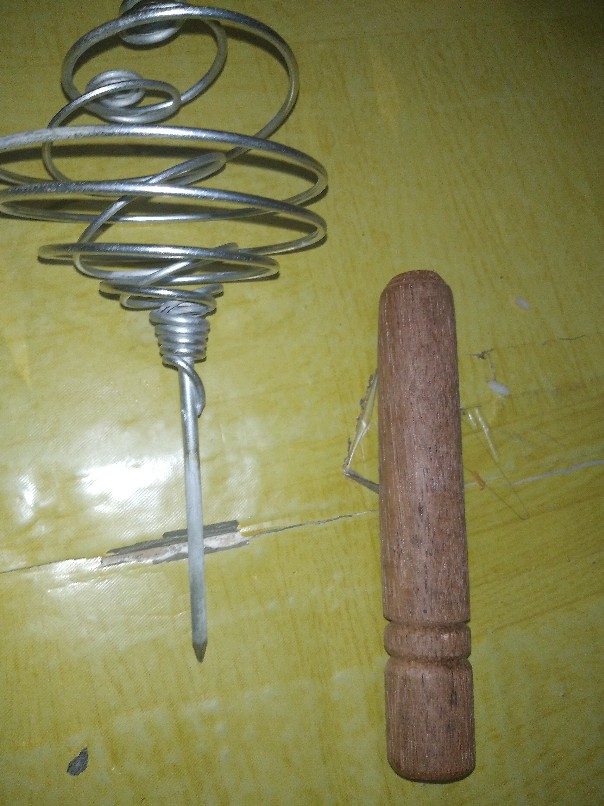 Alat Aduk Mini Manual - Whisk Kocokan Kocok Telur Adonan Kue - Besar