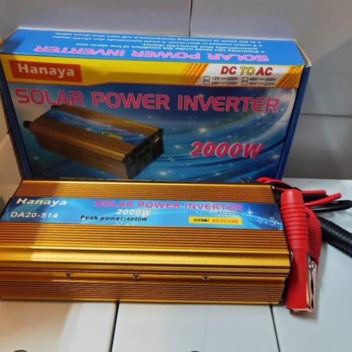 Power Inverter 2000 Watt Pure Sine Wave Terlaris