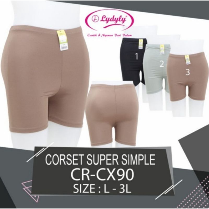 Celana short korset simple Lydyly CX 90
