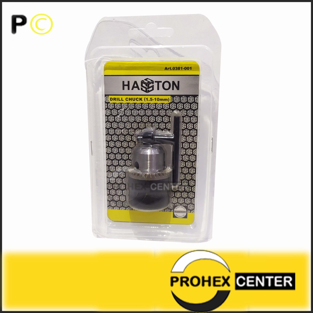 Kepala Bor Tangan - Drill Chuck 1.5-10mm - Hasston - 0381-001