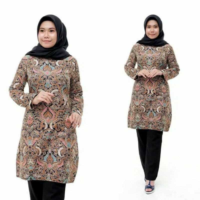 NEW DRESS XXL XXXL XXXXL XXXXXL BATIK WANITA MOTIF BATIK BFJ88Kdrt002