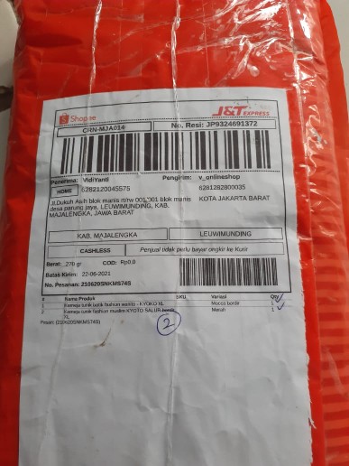 Kemeja Tunik Batik Fashion Wanita - Kyoko Xl