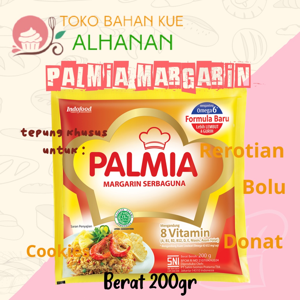 

Palmia Margarin 200gr Margarin Palmia