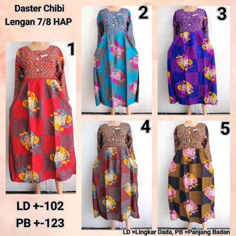 DASTER CHIBI LENGAN 7/8 HAP MODERN ADEM BUSUI FRIENDLY GBRT + SWR