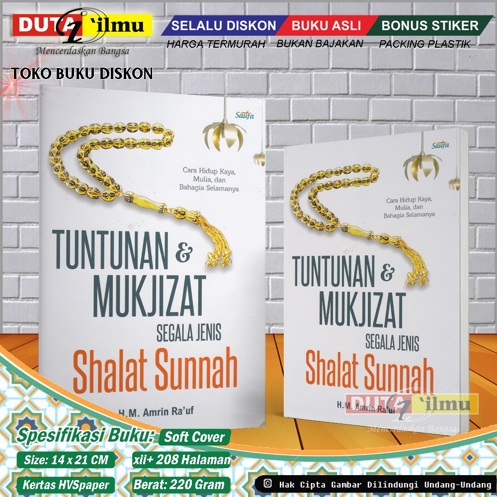 Tuntunan Mukjizat Segala Jenis Shalat Sunnah Shopee Indonesia