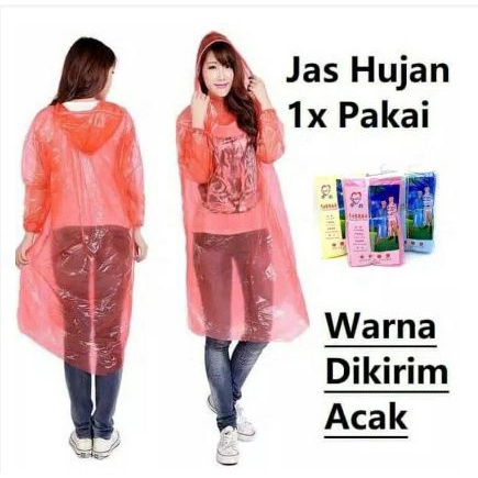 [ ABJ ]  Jas Hujan Plastik