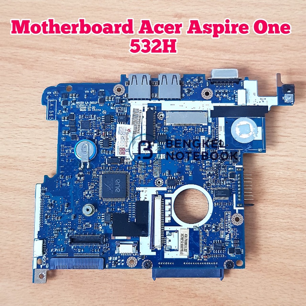 Motherboard Acer Aspire One 532H NAV50 D260 NAV70 AO532H LA-5651P DDRII