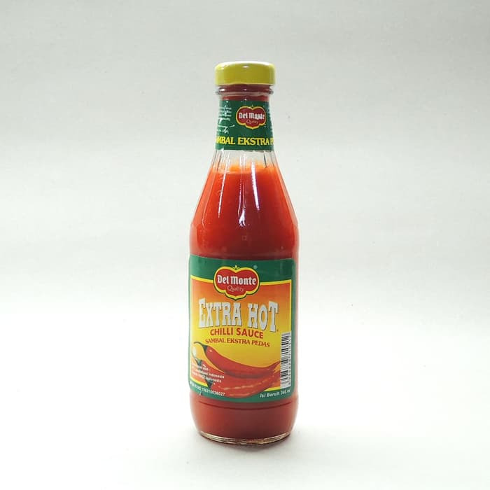 Delmonte Saus sambal Extra Hot Chilli Botol 340ml