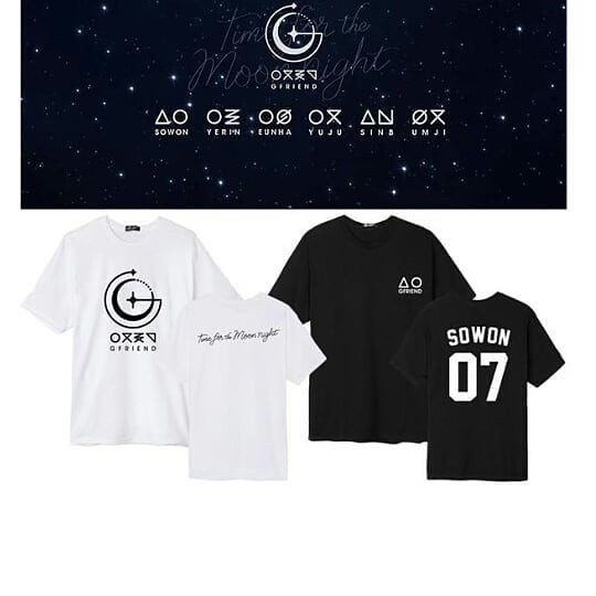 KAOS GFRIEND BISA REQ NAMA MEMBER