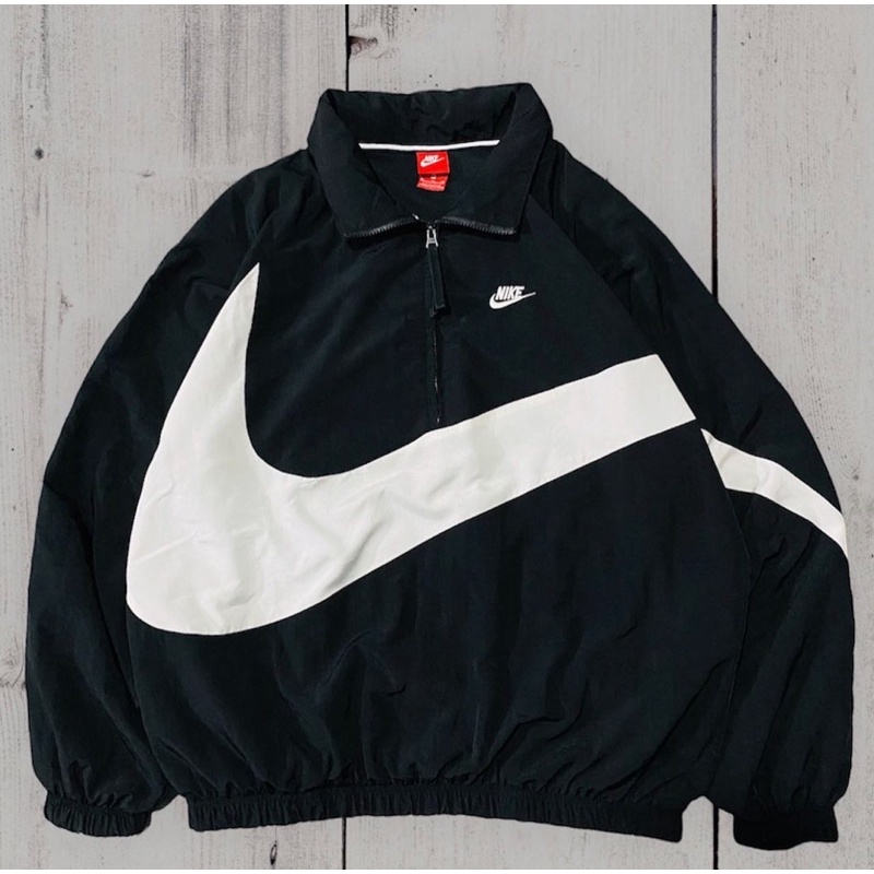 jaket nike big swoosh vintage second original not chicago bulls lakers starter