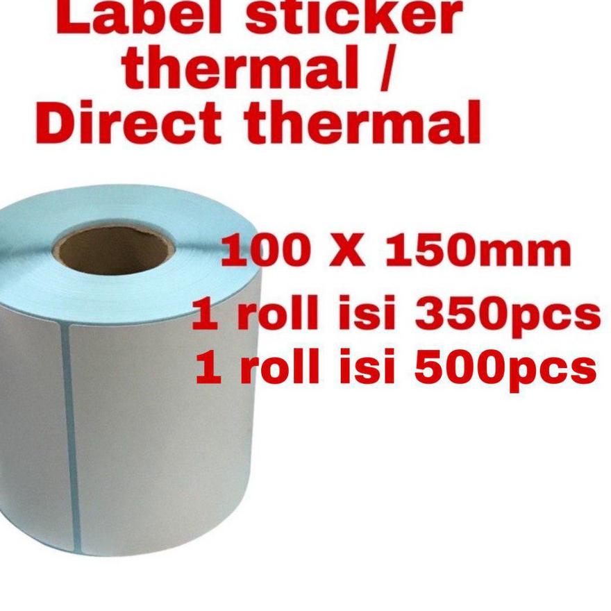 

정 Label sticker direct thermal 100 X 150mm Promo