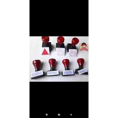 

Stempel Custom ukuran Standar Toko, kantor