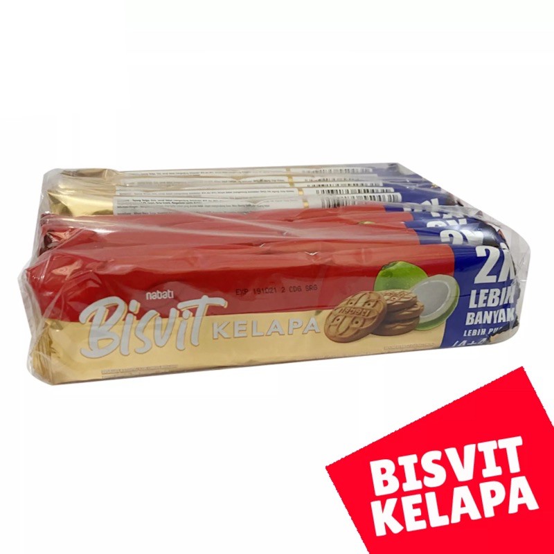 

BISKUIT NABATI BISVIT KELAPA RENTENG 36GR SATUAN