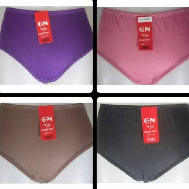 celana dalam wanita golden nick warna tua