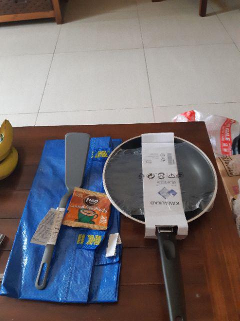 Wajan Penggorengan Kavalkad, Hitam Uk. 24 Cm