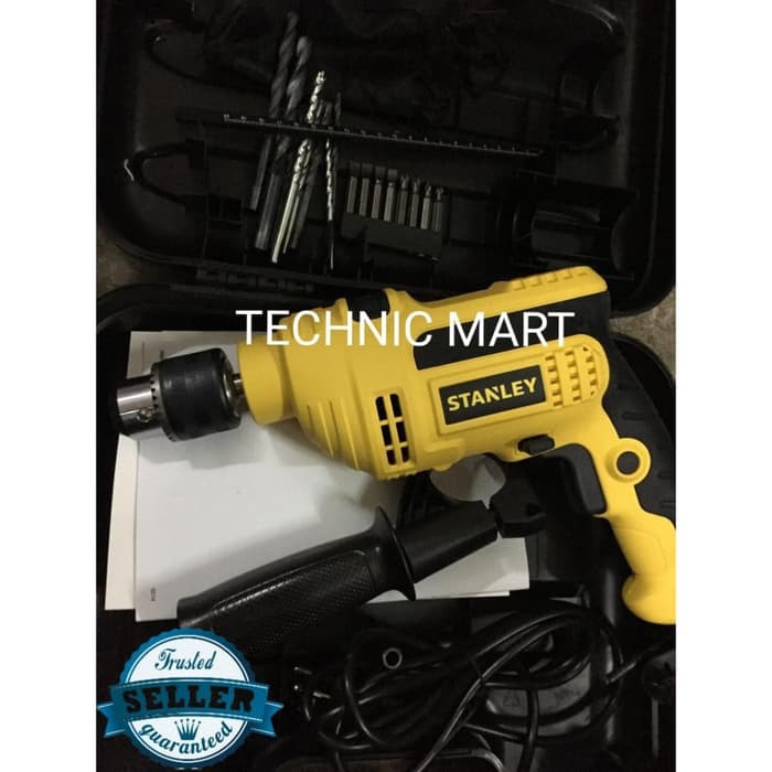 Mesin Bor 13 mm Set (Koper) STANLEY/ STEL142K / STEL 142 K