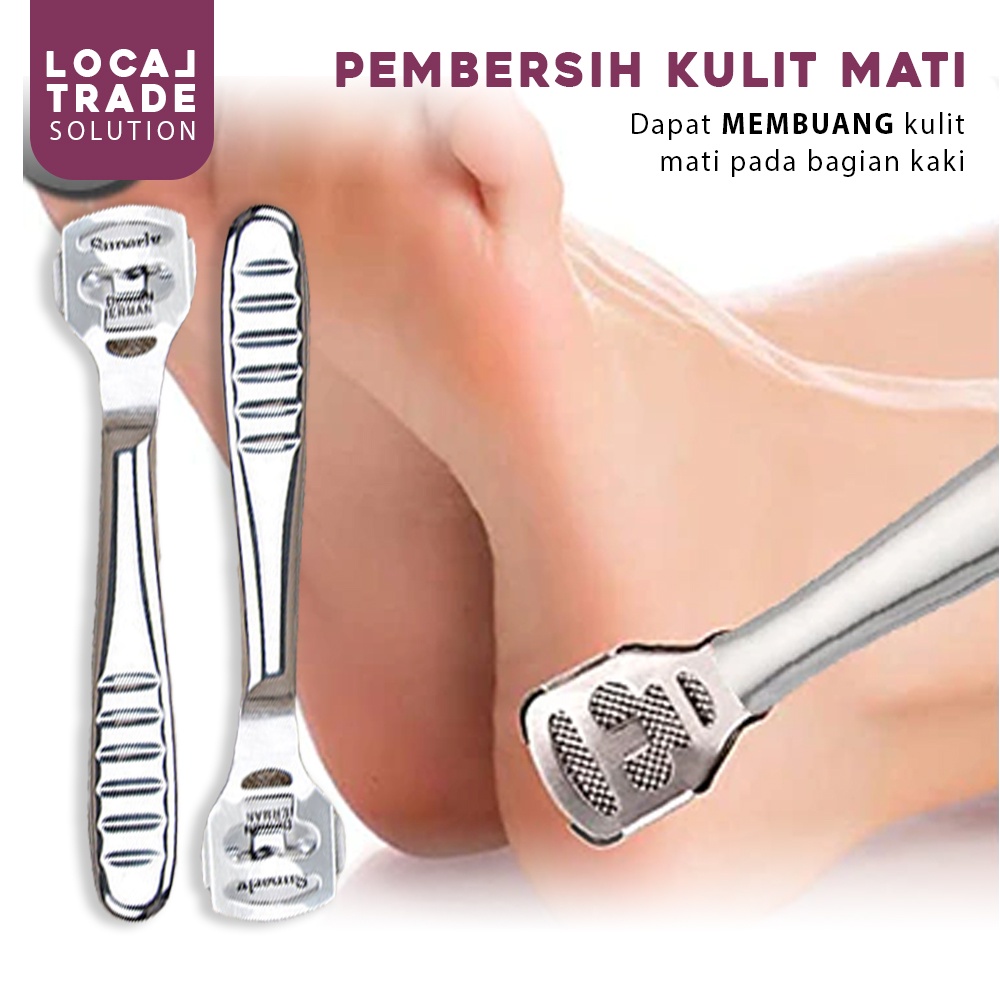 Alat Pembersih Kulit Mati Kaki Sikat Penggosok Tumit Kaki Pecah Penghalus Tumit Kaki Pecah Dan Kering Pedicure Foot Care