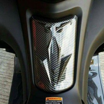 COVER TUTUP TANGKI CARBON YAMAHA AEROX 155