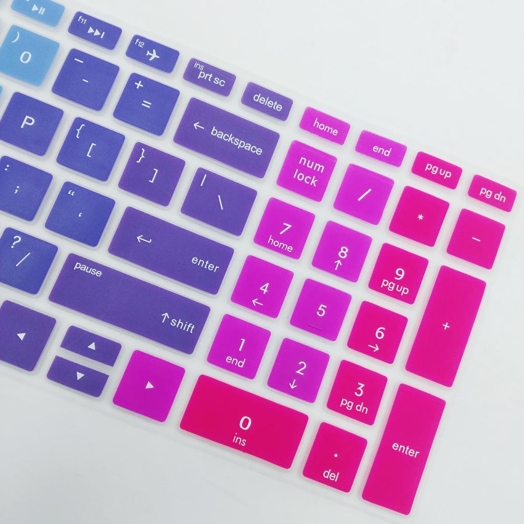 Skin Cover Pelindung Keyboard Bahan Silikon Untuk Hp 15.6 Inch Bf Laptop Pc Notebook