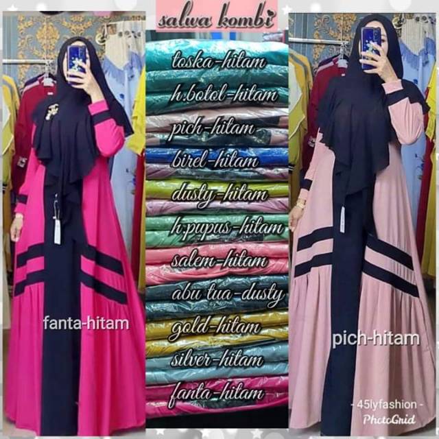 GAMIS JERSEY, BAHAN JERSEY PREMIUM, TEBAL & ADEM, BISA COD