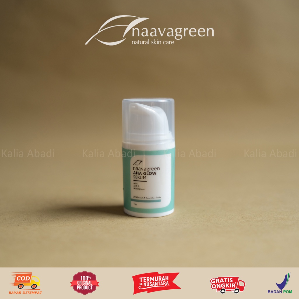 NAAVAGREEN AHA GLOW SERUM - NAVAGREEN - NAVA GREEN - NAVAAGREEN - NAVAA GREEN