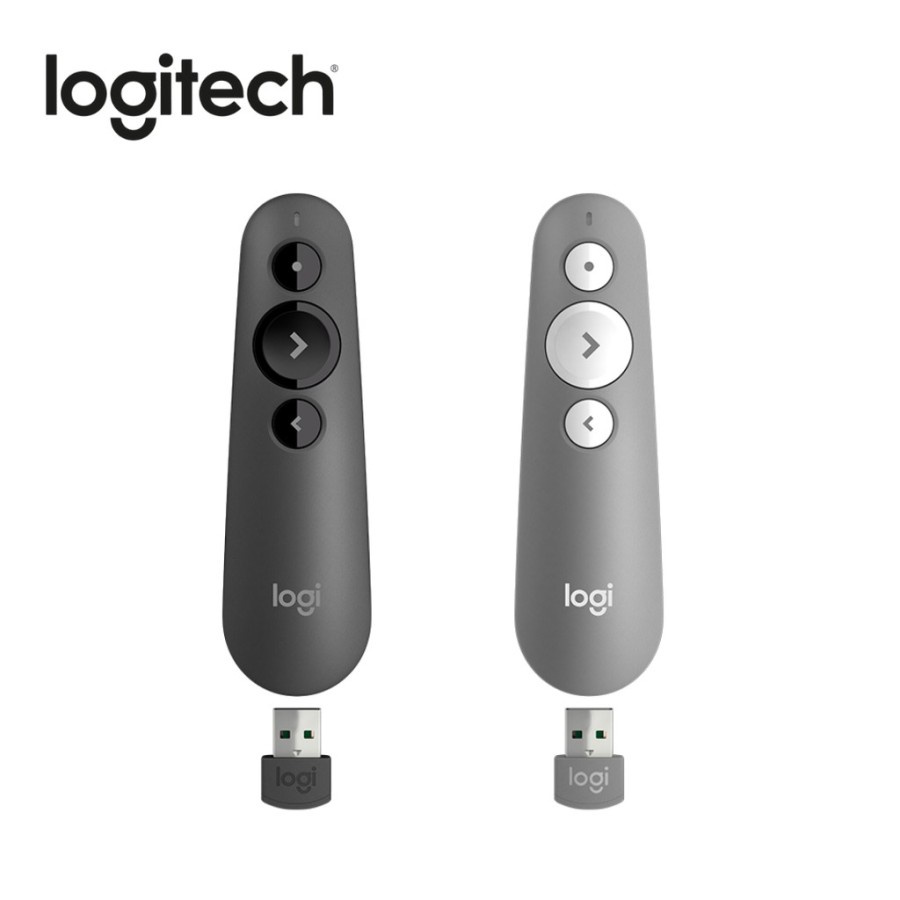 Logitech R500s Remote Presenter Wireless Laser Merah