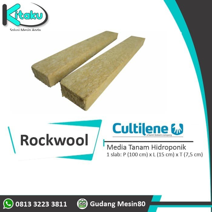 ROCKWOOL HIDROPONIK 1 METER / 1SLAB