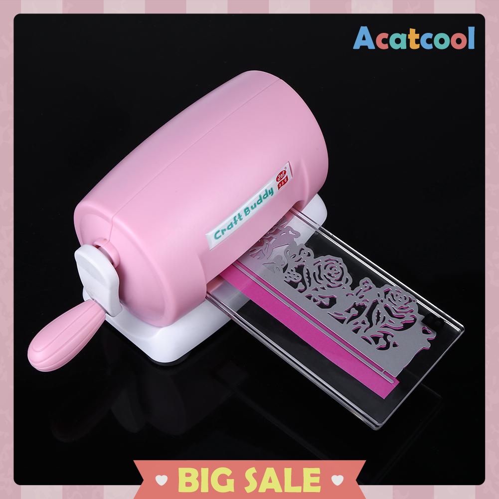 DIY Plastic Paper Cutting Embossing Machine Craft Scrapbook Album Cutter